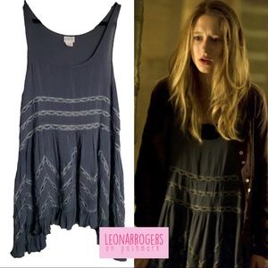 ASO violet harmon free people intimately viole and lace trapeze slip in storm